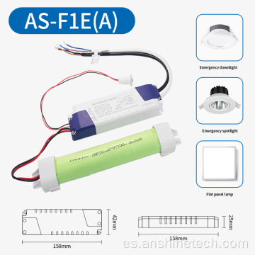 Controlador de emergencia LED con garantía de tres años